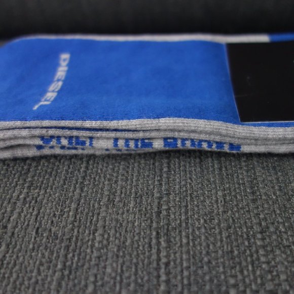 Diesel Only the Brave Royal Blue Made in Italy Socks Size L *New with Tags* - Picture 10 of 12